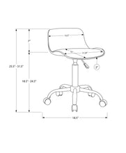 Load image into Gallery viewer, Office Chair, Adjustable Height, Swivel, Ergonomic, Modern