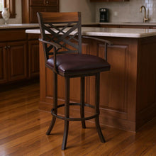 Load image into Gallery viewer, Counter Height Bar Chair - Brown