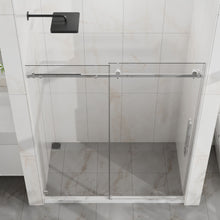 Load image into Gallery viewer, Frameless Tub Sliding Shower Door With Easy Clean Coating