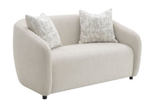 Load image into Gallery viewer, Etienne - Loveseat With 3 Pillows - Beige