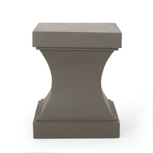 Load image into Gallery viewer, Athena - Modern Side Table With Pedestal Design