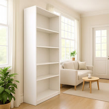 Load image into Gallery viewer, 5 Tier Bookshelf Storage Cabinet With Anti-Tip Kit