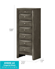 Load image into Gallery viewer, Marilla - 7 Drawer Lingerie Chest
