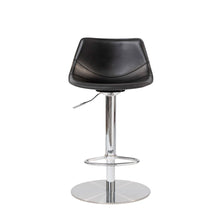 Load image into Gallery viewer, Steel Swivel Low Back Bar Height Bar Chair - Black / Silver