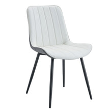 Load image into Gallery viewer, Modern Minimalist Dining Chair Set, Extended Seat Cushion