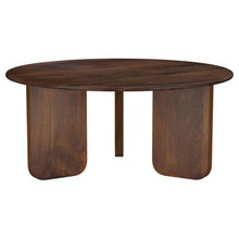 Load image into Gallery viewer, Columbo - 3 Piece Coffee And End Table Set With Round Tops - Brown