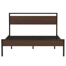 Load image into Gallery viewer, Ceres - Metal Bed With Wood Headboard & Footboard