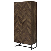Load image into Gallery viewer, Gunderson - 8 Shelf Accent Cabinet - Oak