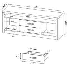 Load image into Gallery viewer, Conifer - 3 Piece TV Entertainment Center With Storage - Gray