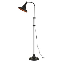 Load image into Gallery viewer, Adjustable Traditional Shaped Floor Lamp With Bronze Dome Shade - Bronze
