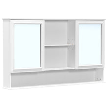 Load image into Gallery viewer, Wall Mounted Bathroom Medicine Cabinet With Double Mirrored Doors