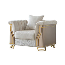 Load image into Gallery viewer, Chateau - Chair - Cream / Brown