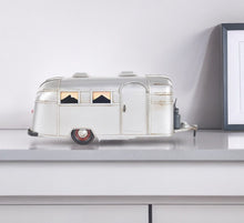 Load image into Gallery viewer, Hand Painted Camping Trailer Model Car - Silver