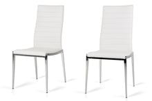 Load image into Gallery viewer, Faux Leather Dining Chairs (Set of 2) - White