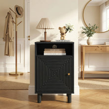 Load image into Gallery viewer, Nightstand With Charging Station & Storage