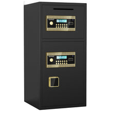 Load image into Gallery viewer, Large Double Door Coin Operated Safe, Digital Security Safe With Fireproof And Waterproof Bag