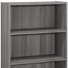 Load image into Gallery viewer, Adjustable Three Tier Bookcase - Gray