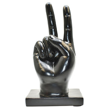 Load image into Gallery viewer, Hand Tabletop Sculpture (Set of 3) - Black