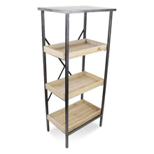 Load image into Gallery viewer, Three Tier Etagere Bookcase (738651) - Brown