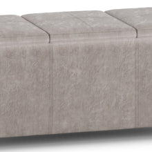 Load image into Gallery viewer, Avalon - Upholstered Storage Ottoman