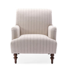 Load image into Gallery viewer, Sylvia - Striped Arm Chair - Natural