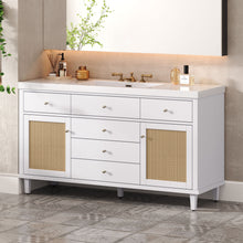 Load image into Gallery viewer, Modern Bathroom Vanity With Sink, Soft Close Drawers