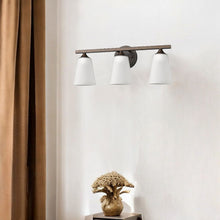 Load image into Gallery viewer, Three Light Metal Vanity Wall Light - Bronze