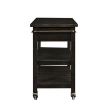 Load image into Gallery viewer, 51" Rolling Kitchen Island With Storage - Brown