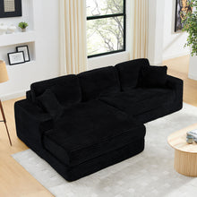Load image into Gallery viewer, Modern Minimalist L Shape Modular Sectional Sofa, Couch