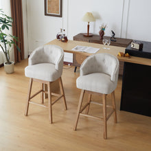 Load image into Gallery viewer, 360 Degree Rotation Swivel Counter Stools (Set of 2)