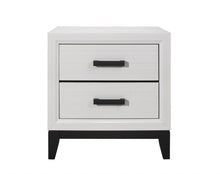 Load image into Gallery viewer, 25" Two Drawer Nightstand - White