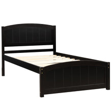 Load image into Gallery viewer, Platform Bed & Headboard, Footboard And Wood Slat Support