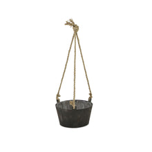 Load image into Gallery viewer, Round Hanging Planter - Brown