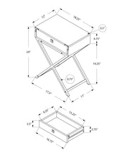 Load image into Gallery viewer, Accent Side Table, Storage Drawer, Stylish Design Contemporary & Modern