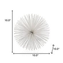 Load image into Gallery viewer, Decorative Orb Tabletop Sculpture (480037) - White