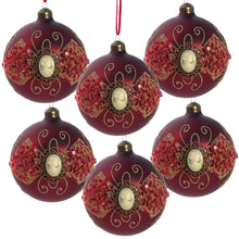 Load image into Gallery viewer, Decorative Hanging Ball Christmas Tree Ornaments For Holiday Decorations (Set of 6)