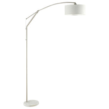 Load image into Gallery viewer, Jamison - Drum Shade Arc Adjustable Floor Lamp - Chrome