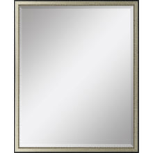 Load image into Gallery viewer, 30" Solid Wood Framed Accent Mirror - Silver