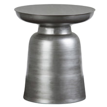 Load image into Gallery viewer, 18" Round End Table - Silver