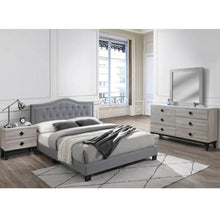 Load image into Gallery viewer, European Style Bed, Button Tufted Headboard