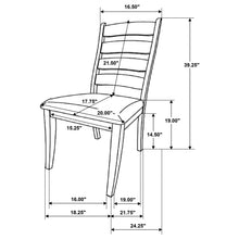 Load image into Gallery viewer, Sammy - Dining Side Chair (Set of 2) - Brown / Beige