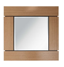 Load image into Gallery viewer, 35" Square Accent Mirror - Brown