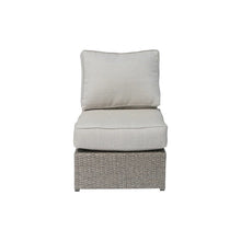 Load image into Gallery viewer, Outdoor Wicker Sectional With Weather Resistant Cushions And Table