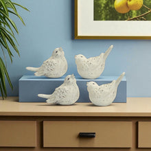 Load image into Gallery viewer, Bird Figurines (Set of 4) - Ivory