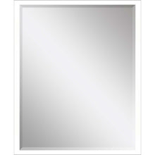 Load image into Gallery viewer, 42" Solid Wood Framed Accent Mirror - White