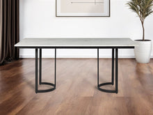 Load image into Gallery viewer, 71" Dining Table - Black / White