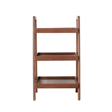Load image into Gallery viewer, Premium Storage Organizer, 3-Tier Beech Shoe Rack For Entryway, Living Room - Walnut
