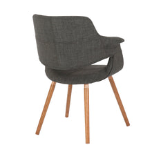 Load image into Gallery viewer, Vintage Flair - Mid-Century Modern Chair (Set of 2) - Walnut / Charcoal