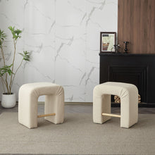 Load image into Gallery viewer, Boucle Stool (Set of 2)