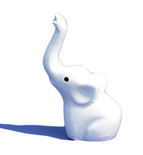 Load image into Gallery viewer, Elephant Elephant Figurine Tabletop Sculpture - White
